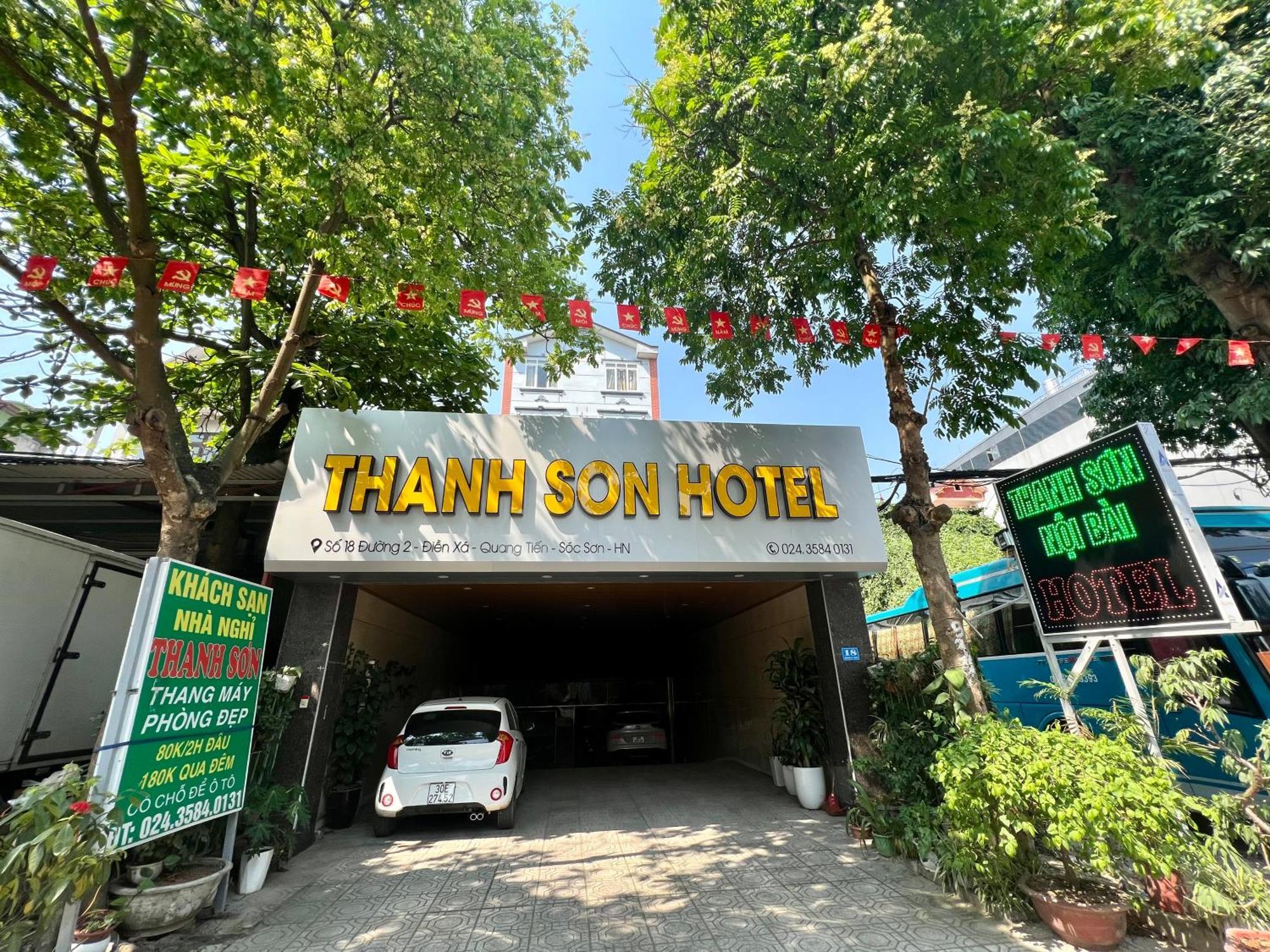 Khach San Thanh Son Noi Bai Hanoi Exterior foto